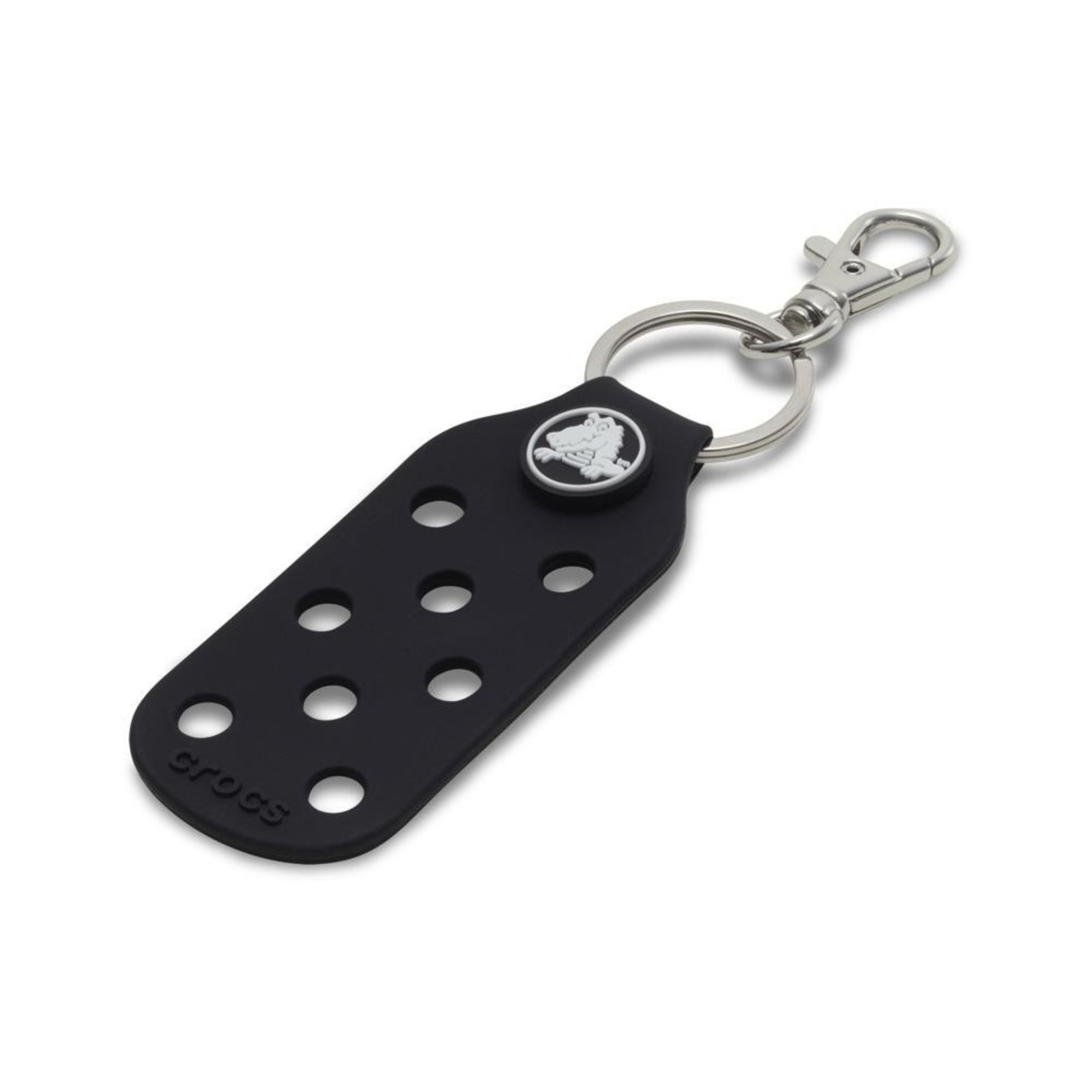 Vista 2 Infantil - Chaveiro Jibbitz Bag Black Preto Crocs preto black