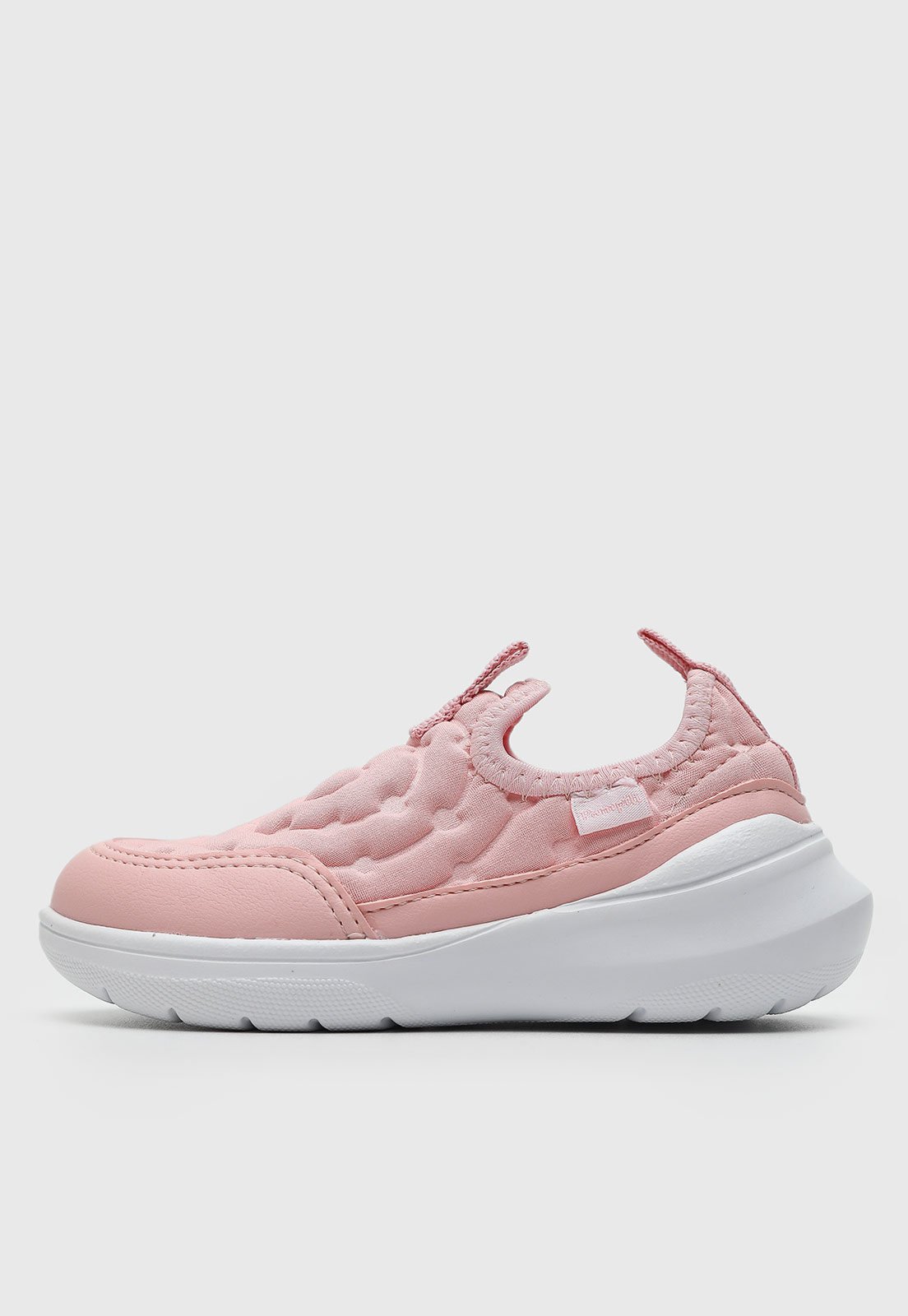 Vista 3 Infantil - Tênis Slip On Pampili Matelassê rosa Pampili rosa