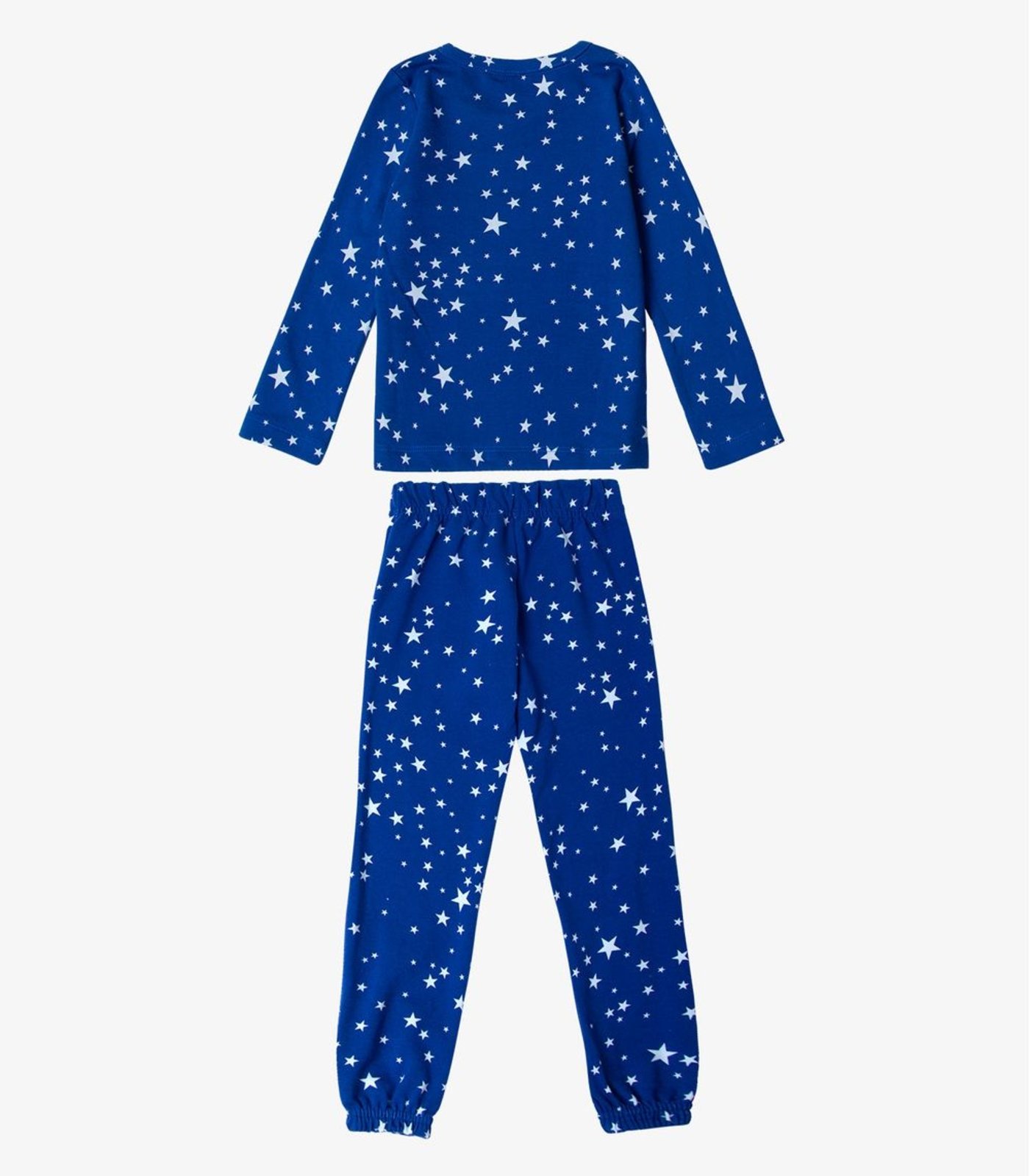 Vista 3 Pijama Menina Estapado Select azul Select azul
