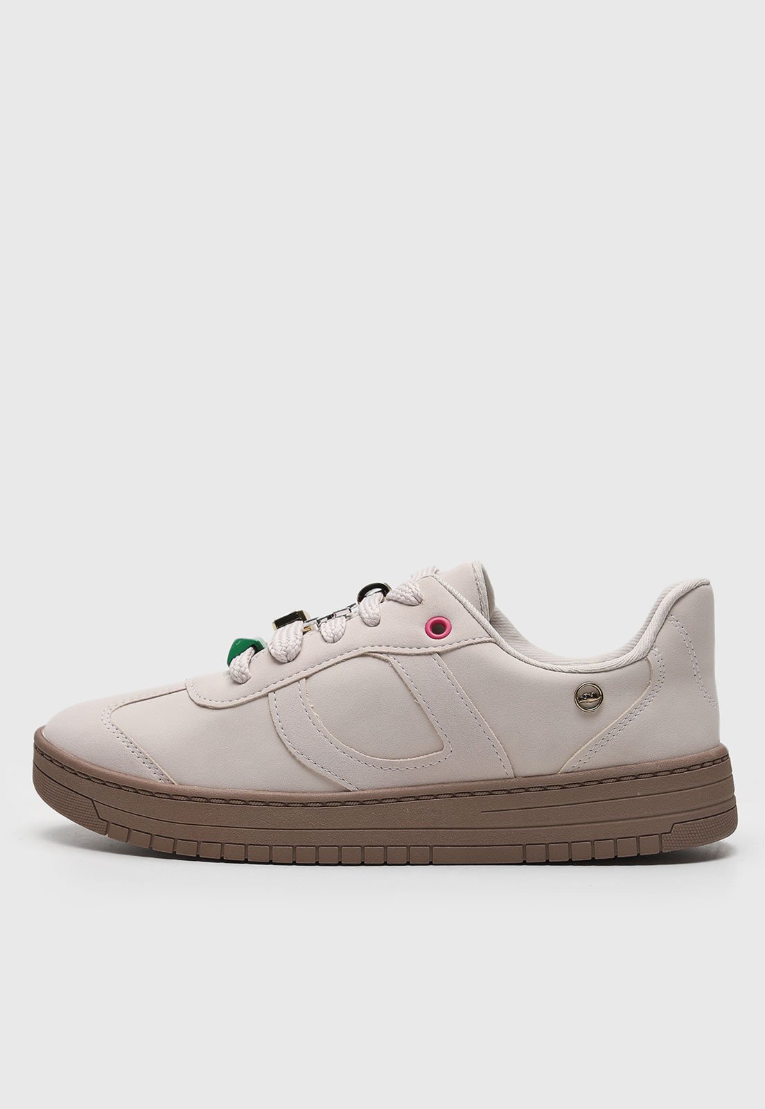 Tênis Dakota Aplicação Off-White