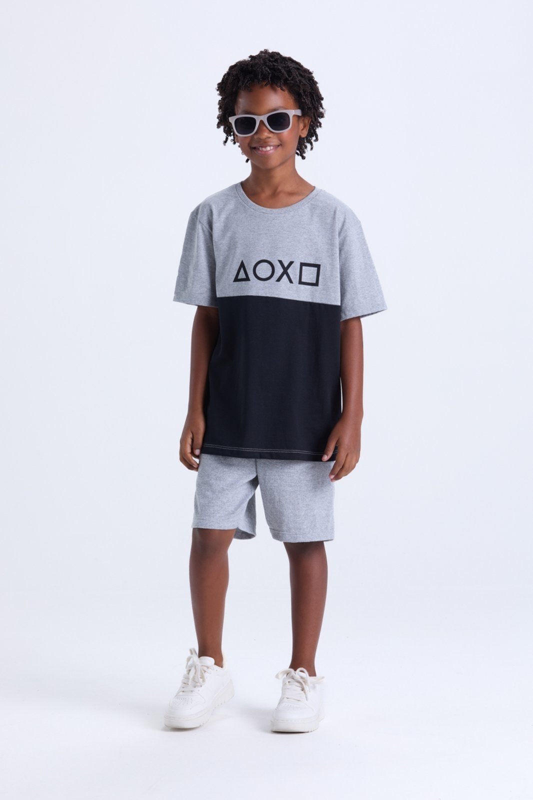 Infantil – Conjunto Masculino de Verão Play – Vida Costeira