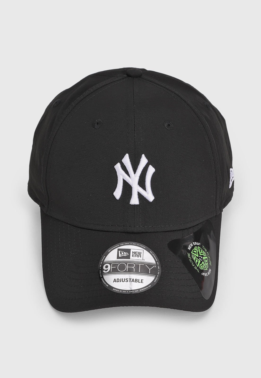 Boné New Era NY Aba Curva Preto