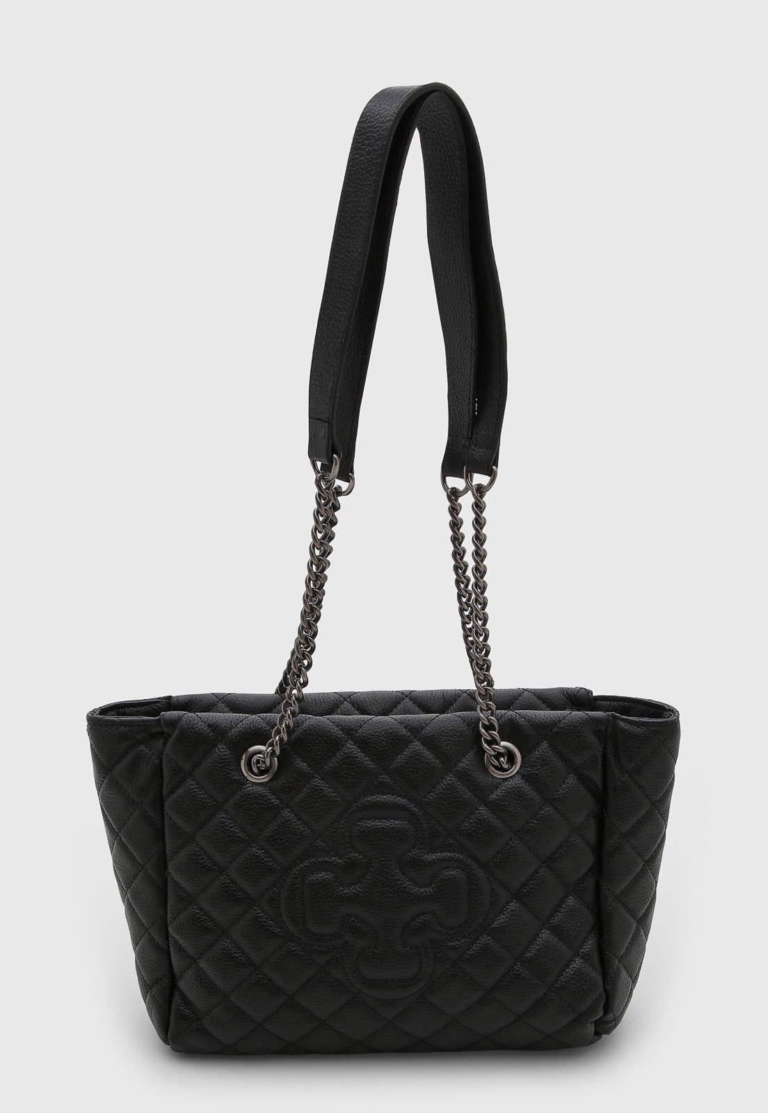 Bolsa Feminina Capodarte Grande Couro Preta