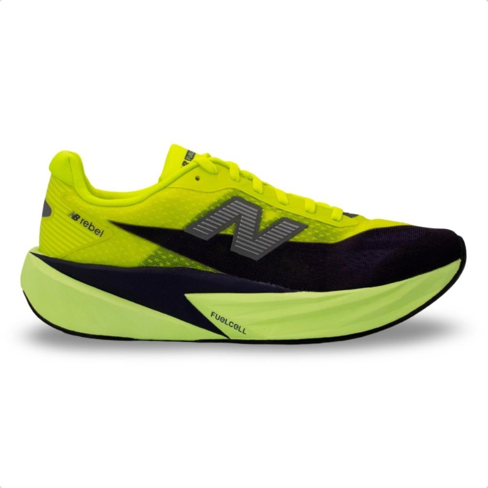 Vista 2 Tênis New Balance Masculino Fuelcell Rebel V5 Corrida preto New Balance preto