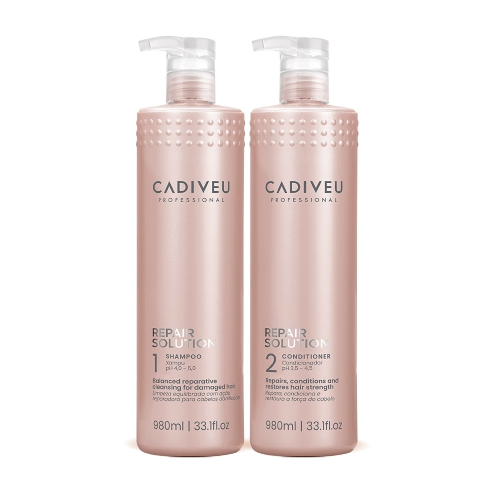 Kit Cadiveu Repair Solution Duo Litro (2 produtos)
