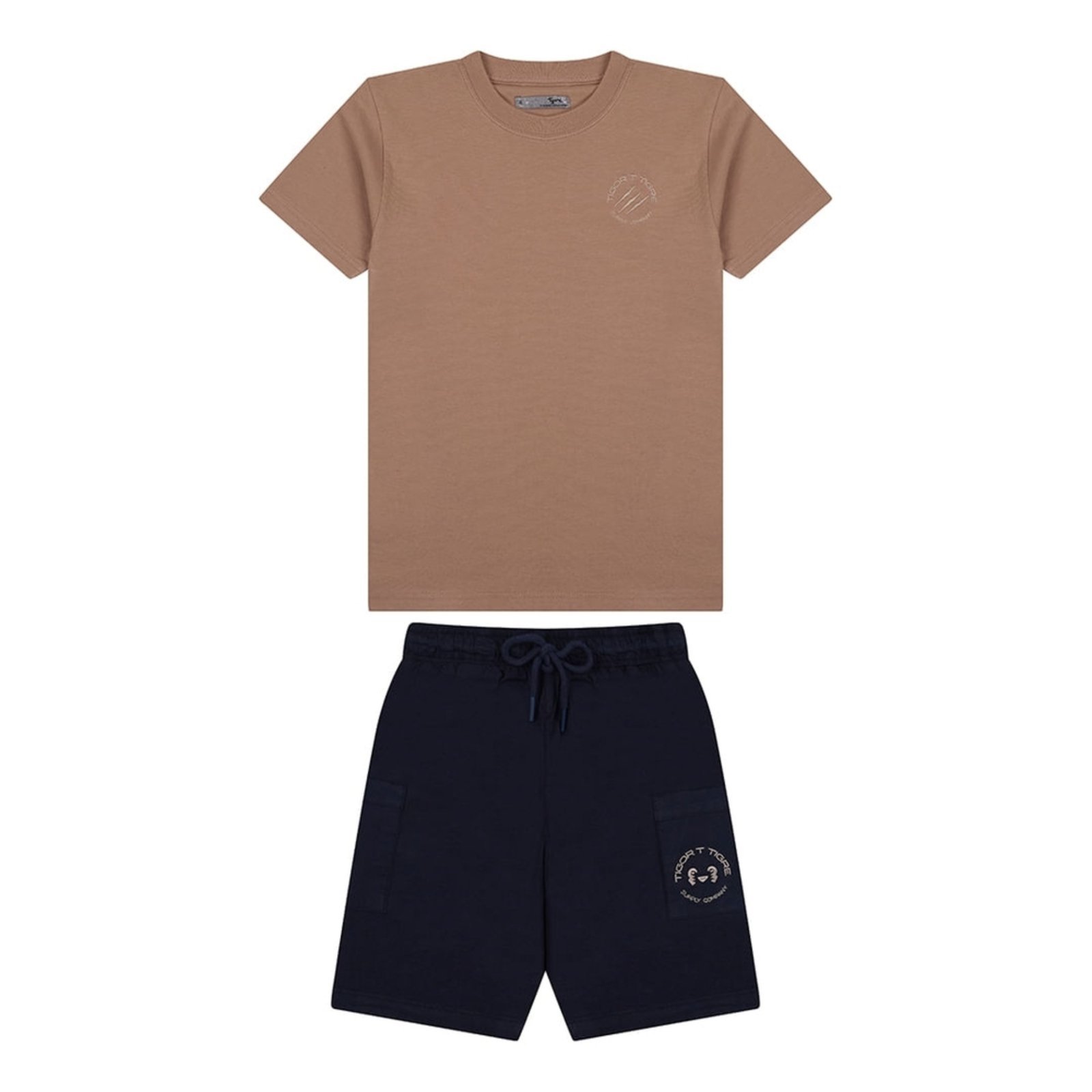 Infantil - Conjunto Curto Masculino Tigor T. Tigre