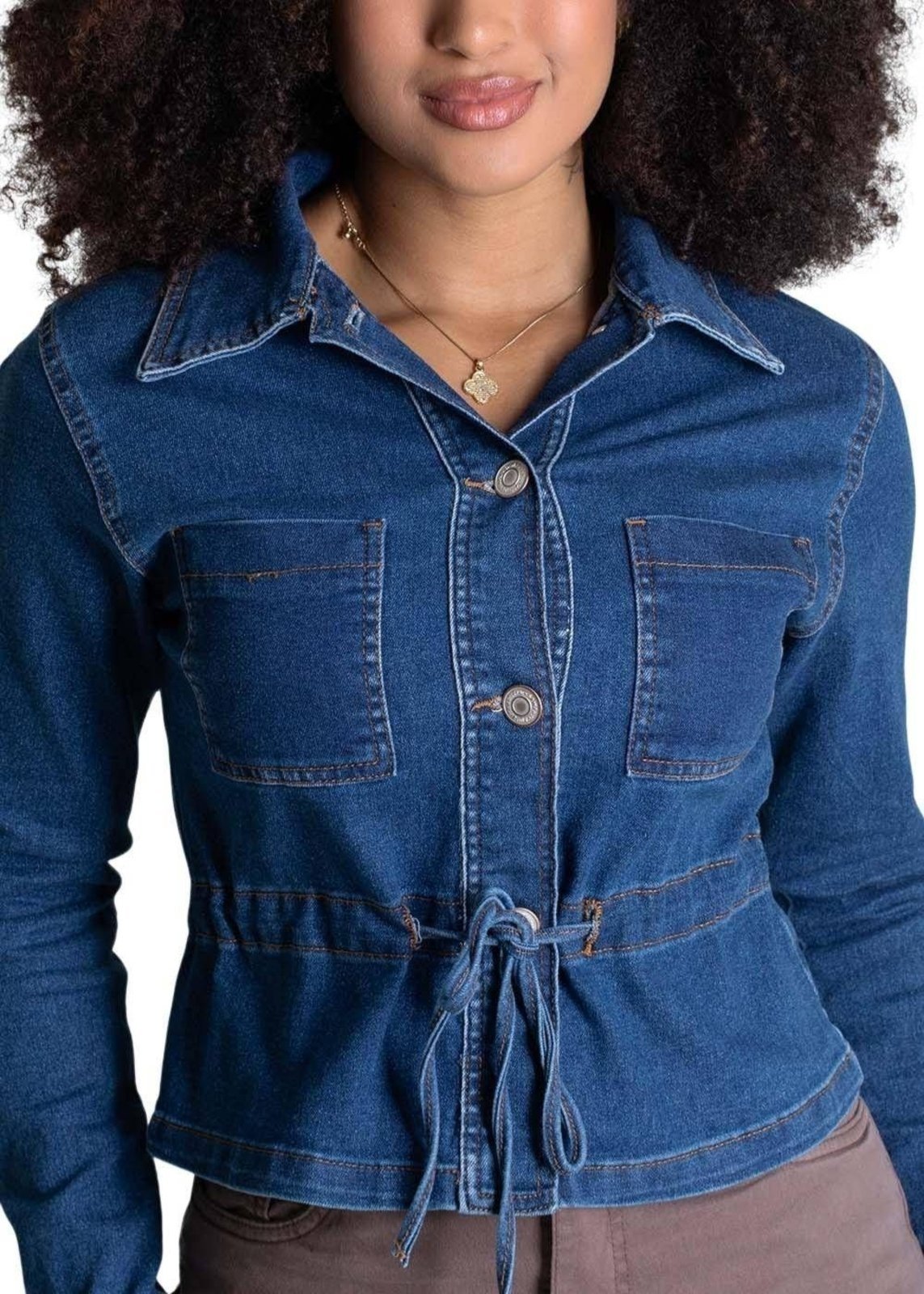 Jaqueta Jeans Sawary – 279480 – Azul – Sawary