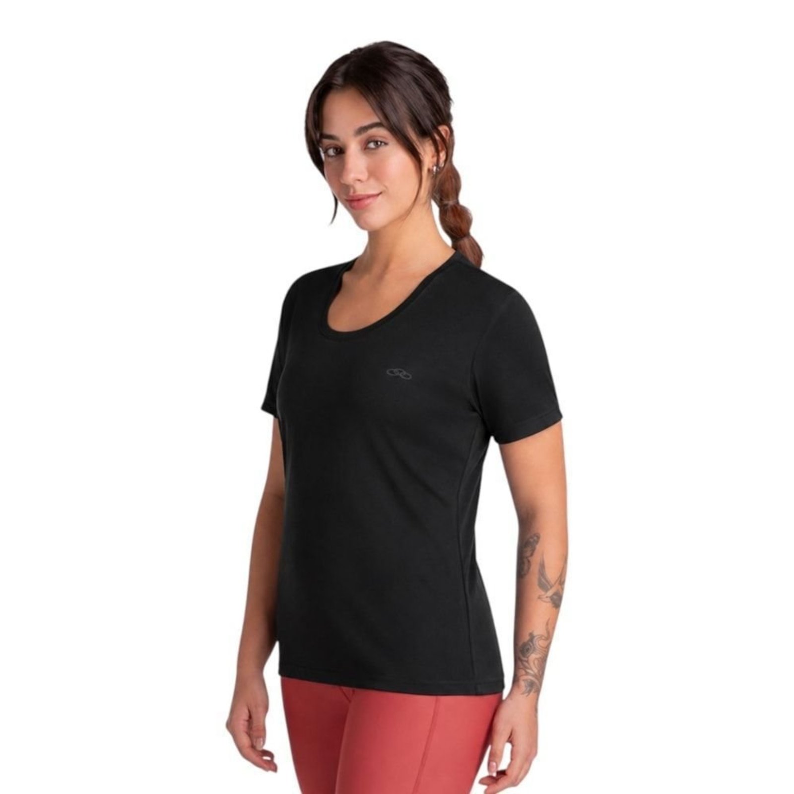 Camiseta Olympikus Essential Feminina - Preto - Olympikus
