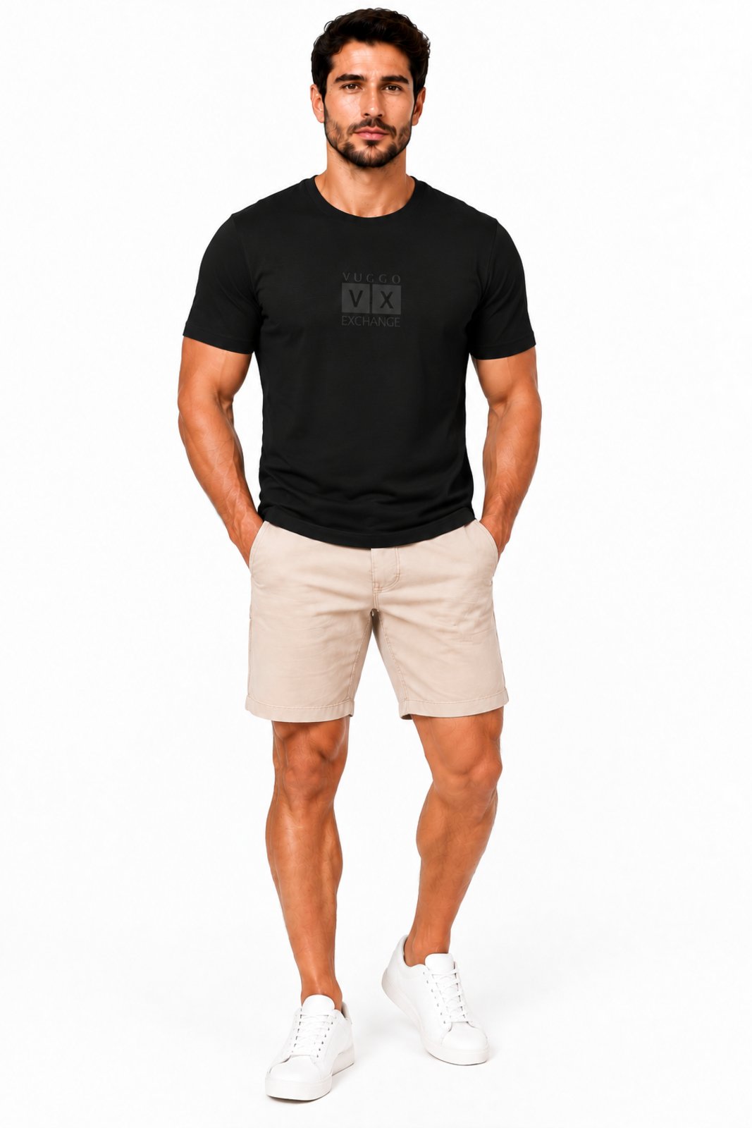 Camisa Masculina D Bell Outlet Fashion Street Soft Preto