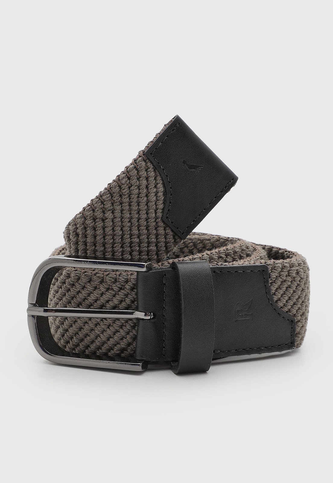 Cinto Masculino Reserva Couro Trançado Preto