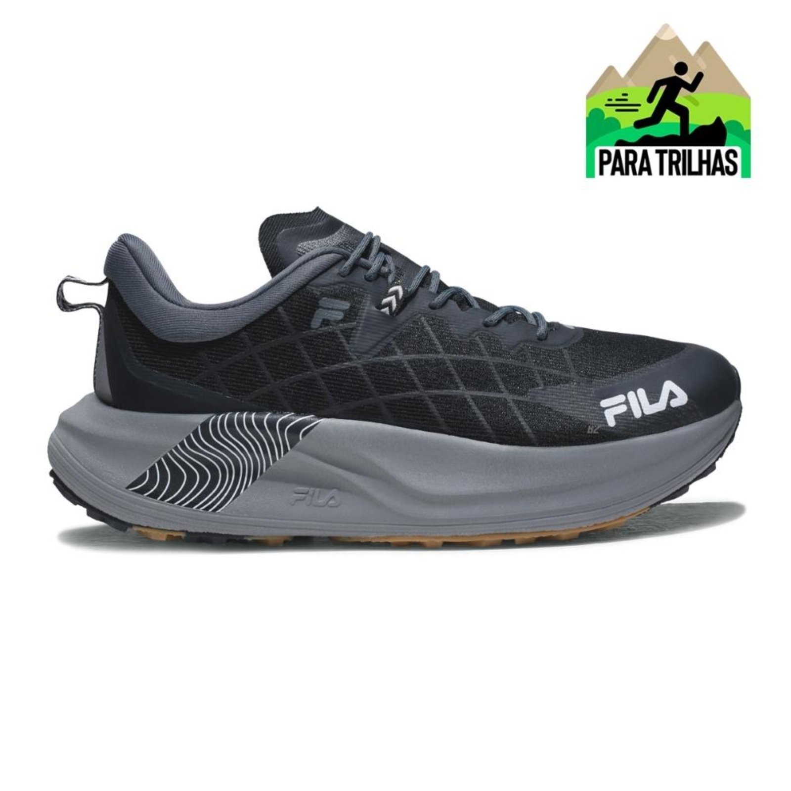 Vista 2 Tênis Fila Racer Skytrail Masculino incolor Fila incolor
