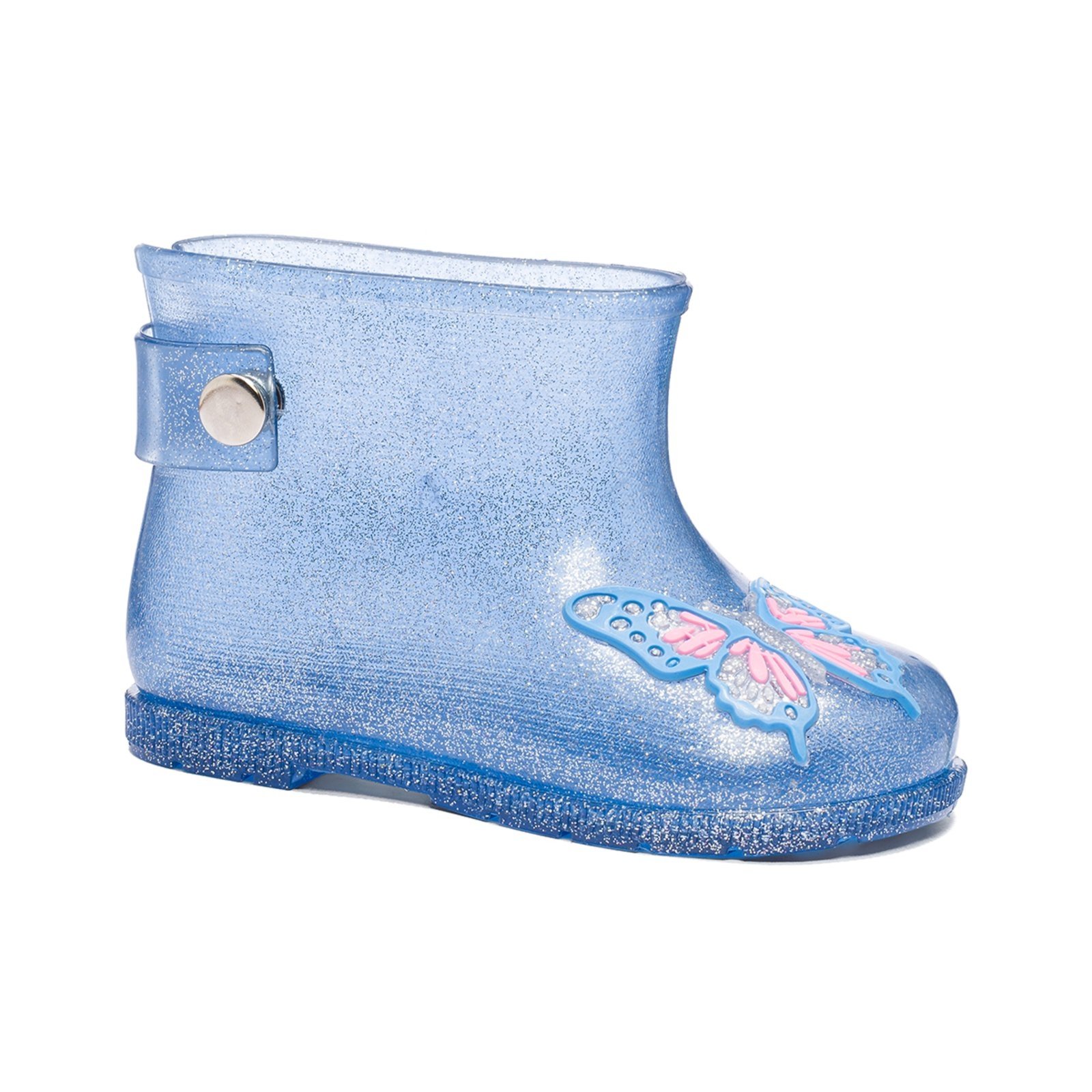 Vista 3 Infantil - Bota Galocha Menina Funfy Borboleta 001A azul Funfy azul