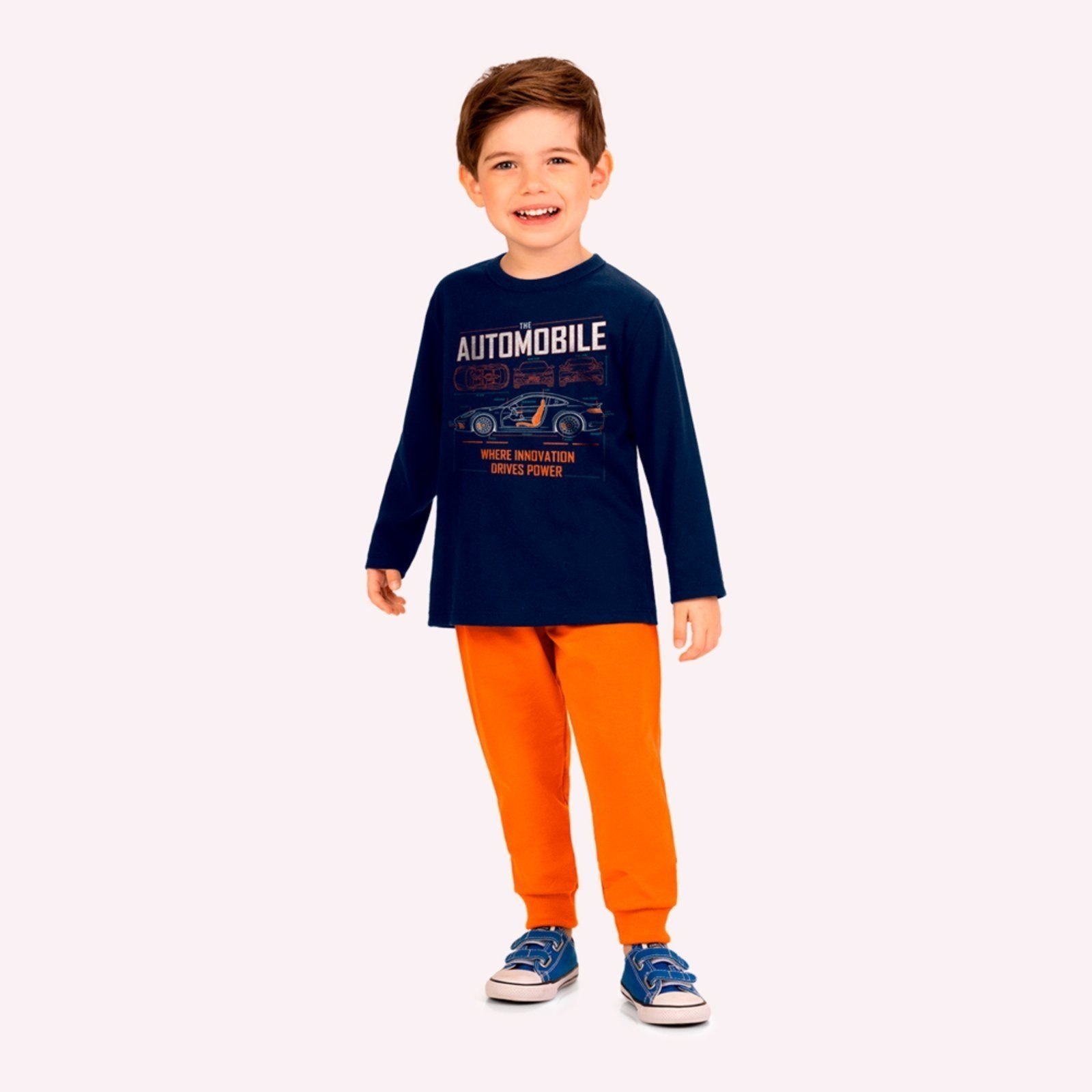 Infantil - Conjunto Menino Carro Kyly