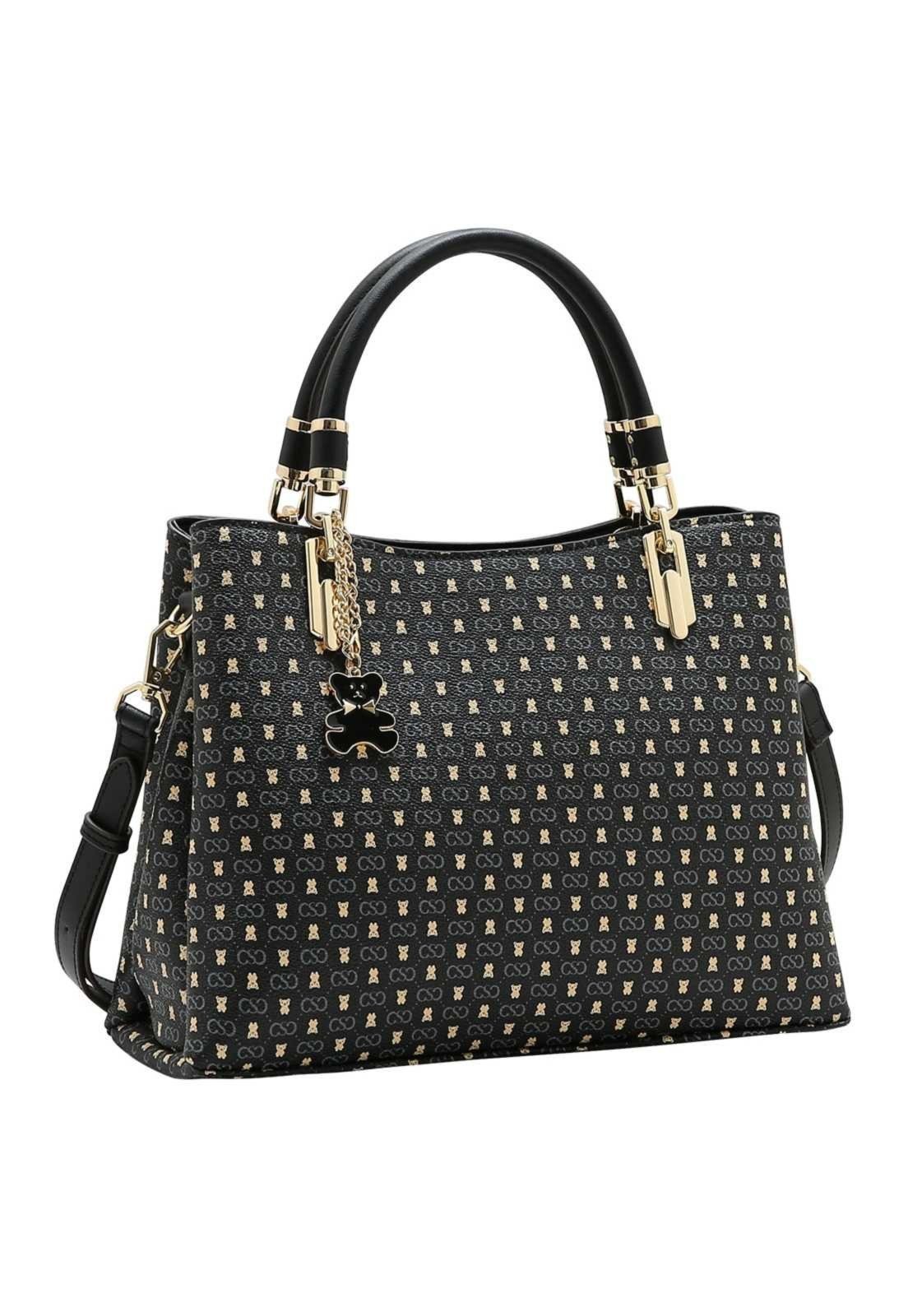 Bolsa Feminina Chenson Mão Baby Urso 3485803 Preto
