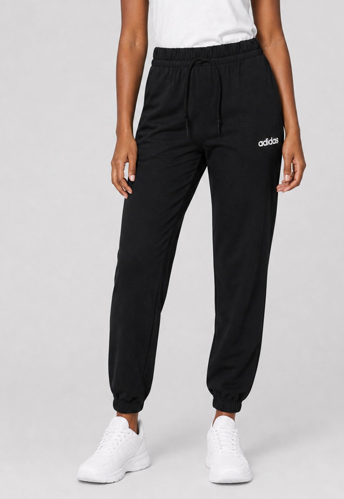 Calça Feminina adidas Originals Jogger Logo Preta