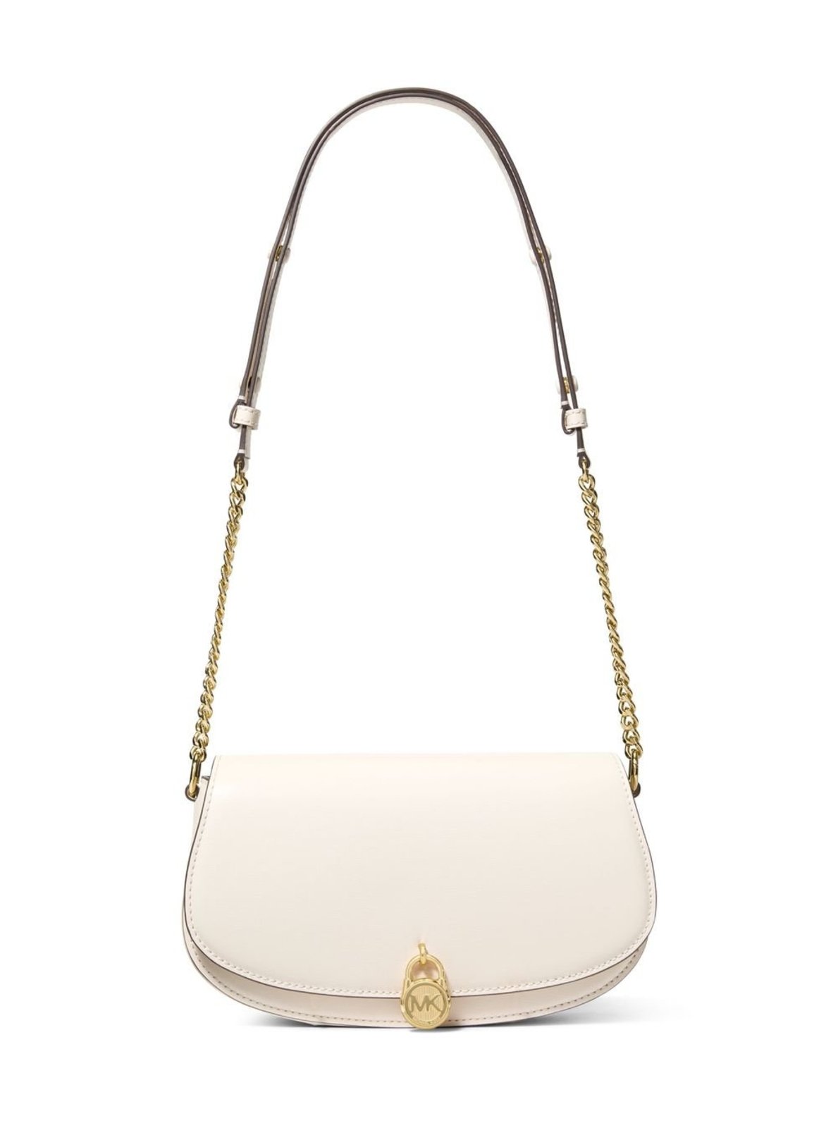 Vista 2 Bolsa Transversal Mila Em Couro 35T5GIMM8L289 branco branco