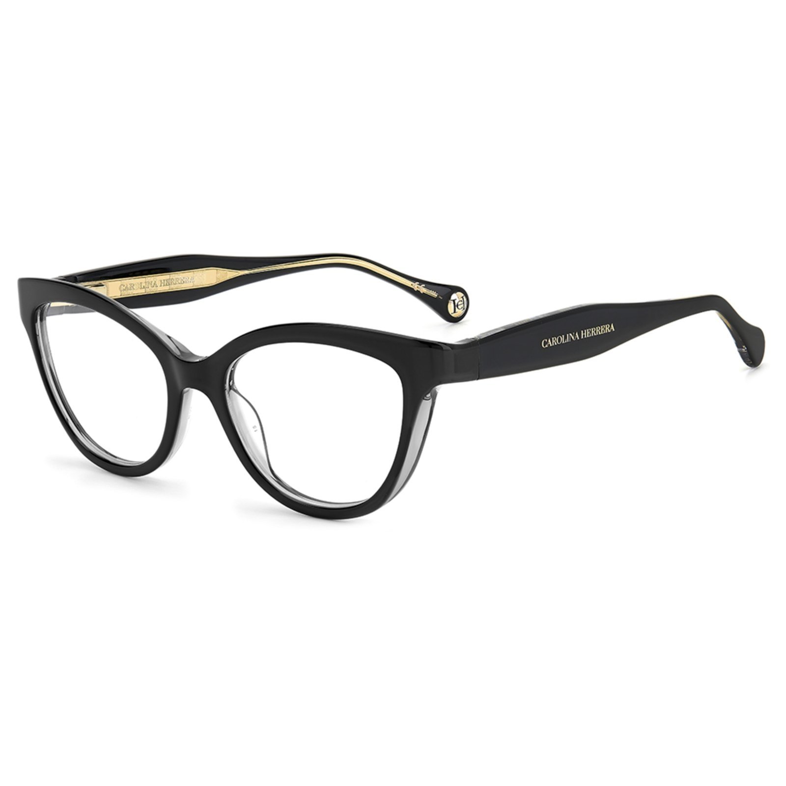 Vista 2 Armação de Óculos Carolina Herrera CH 0017 08A preto Carolina Herrera preto