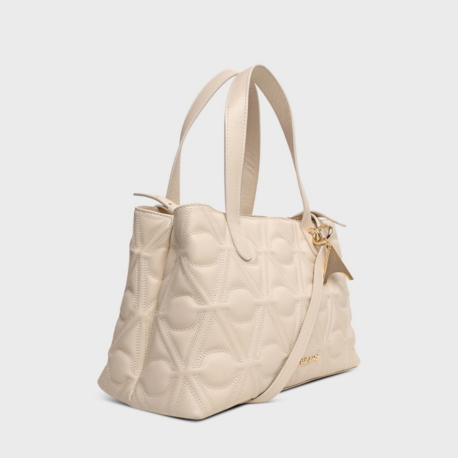 Vista 3 Bolsa Tote Maxi Icon Carrano 800825 Off White off-white white off-white white