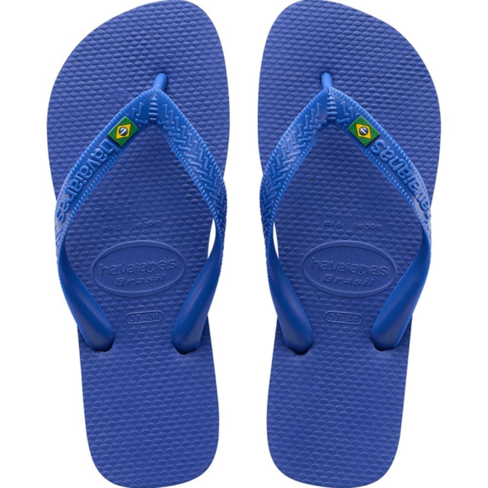 Vista 2 Chinelo Havaianas Brasil branco Havaianas branco