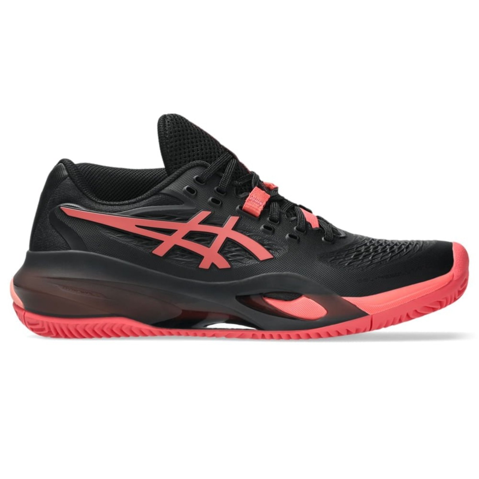 Tênis ASICS Gel-Resolution X Saibro - Feminino - Preto/Rosa