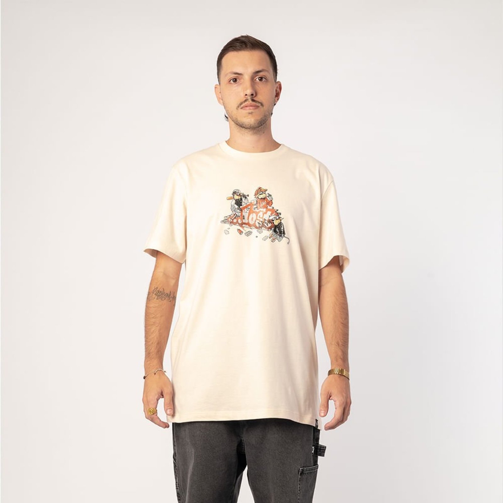 Camiseta Lost Crew