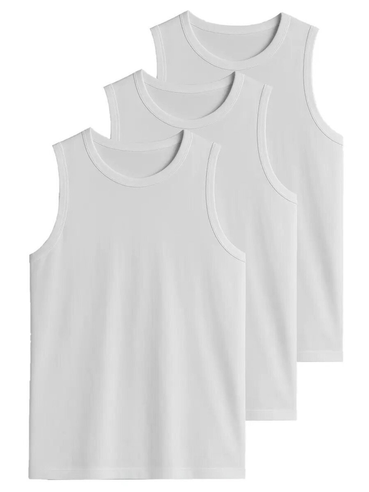 Kit com 3 Camisetas Regata Masculina Hering 0111