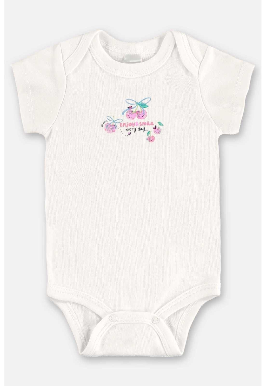 Infantil – Body em Suedine Menina Up Baby Branco