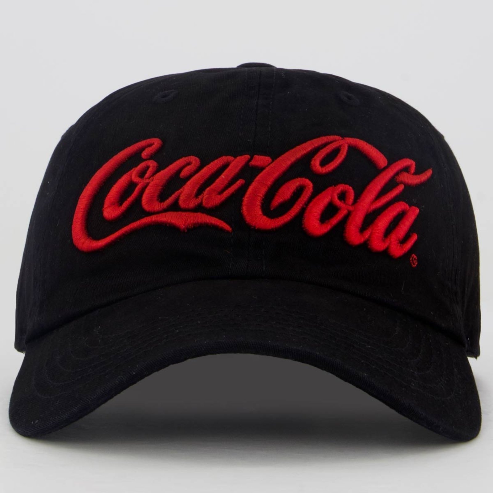 Vista 3 Boné Coca Cola Logotipo Coca-Cola preto Coca-Cola preto