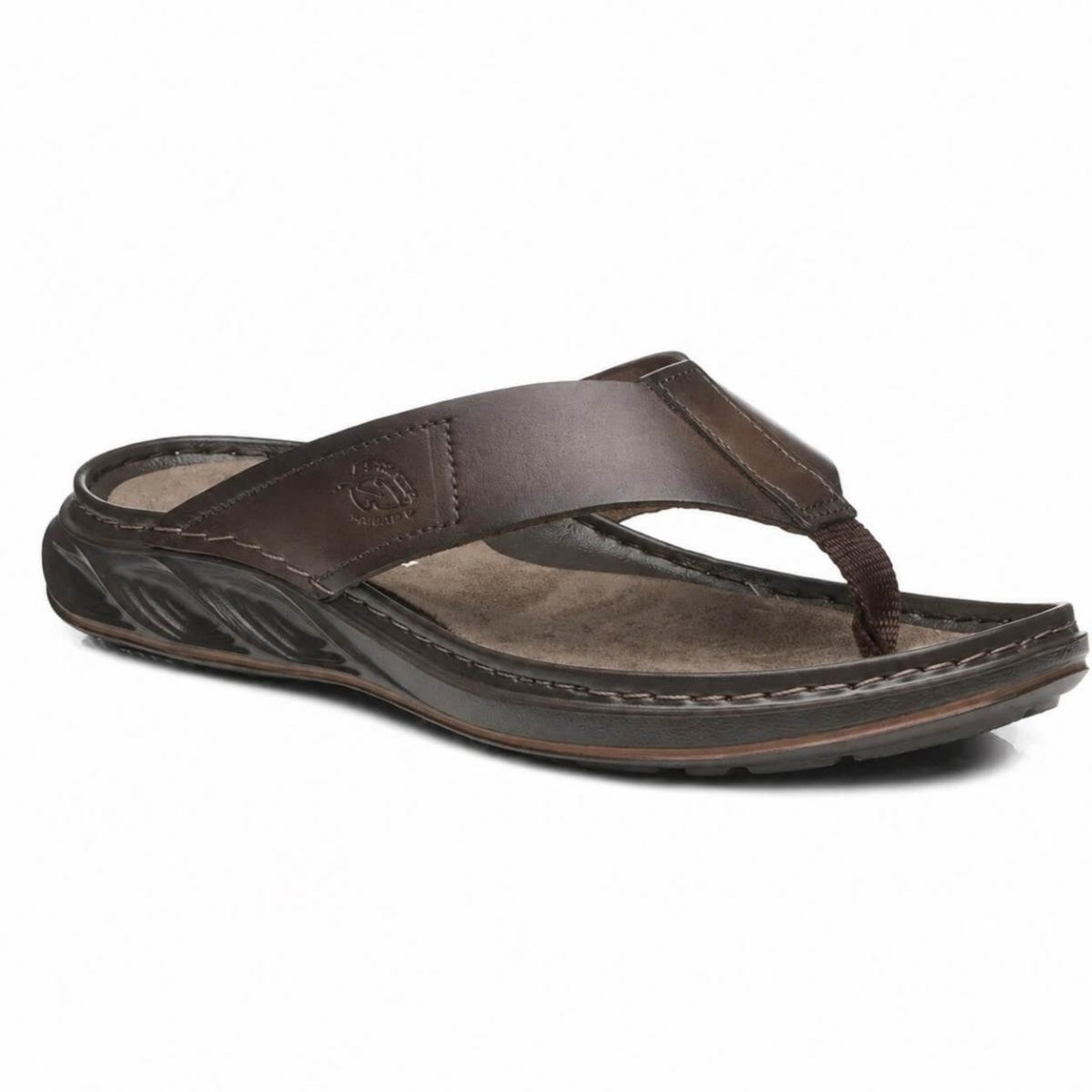Chinelo Masculina Pegada 134103 Marrom
