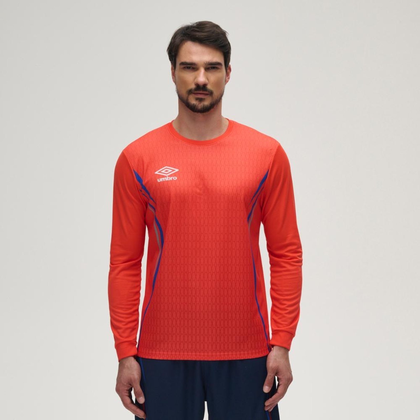 Vista 2 Camisa Ml Goleiro Masculina Umbro Portiere incolor Umbro incolor
