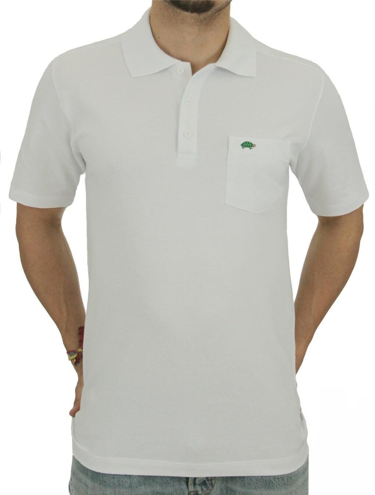 Camisa Polo Masculina | Pau a Pique Branco