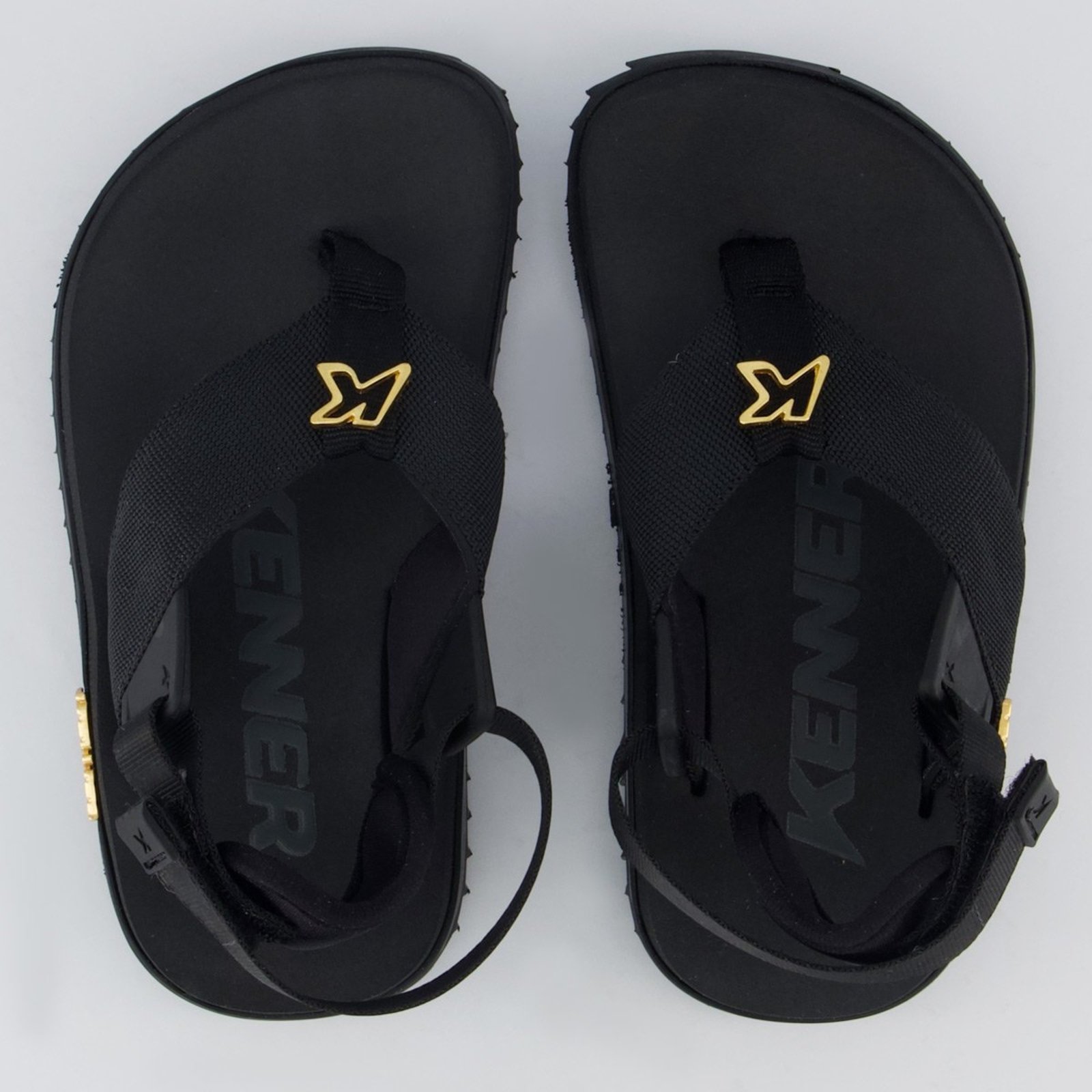 Infantil - Chinelo Kenner Kivah Run Preto