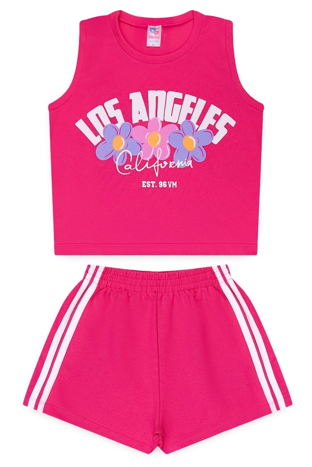 Infantil - Conjunto Juvenil Verão Feminino Los Angeles