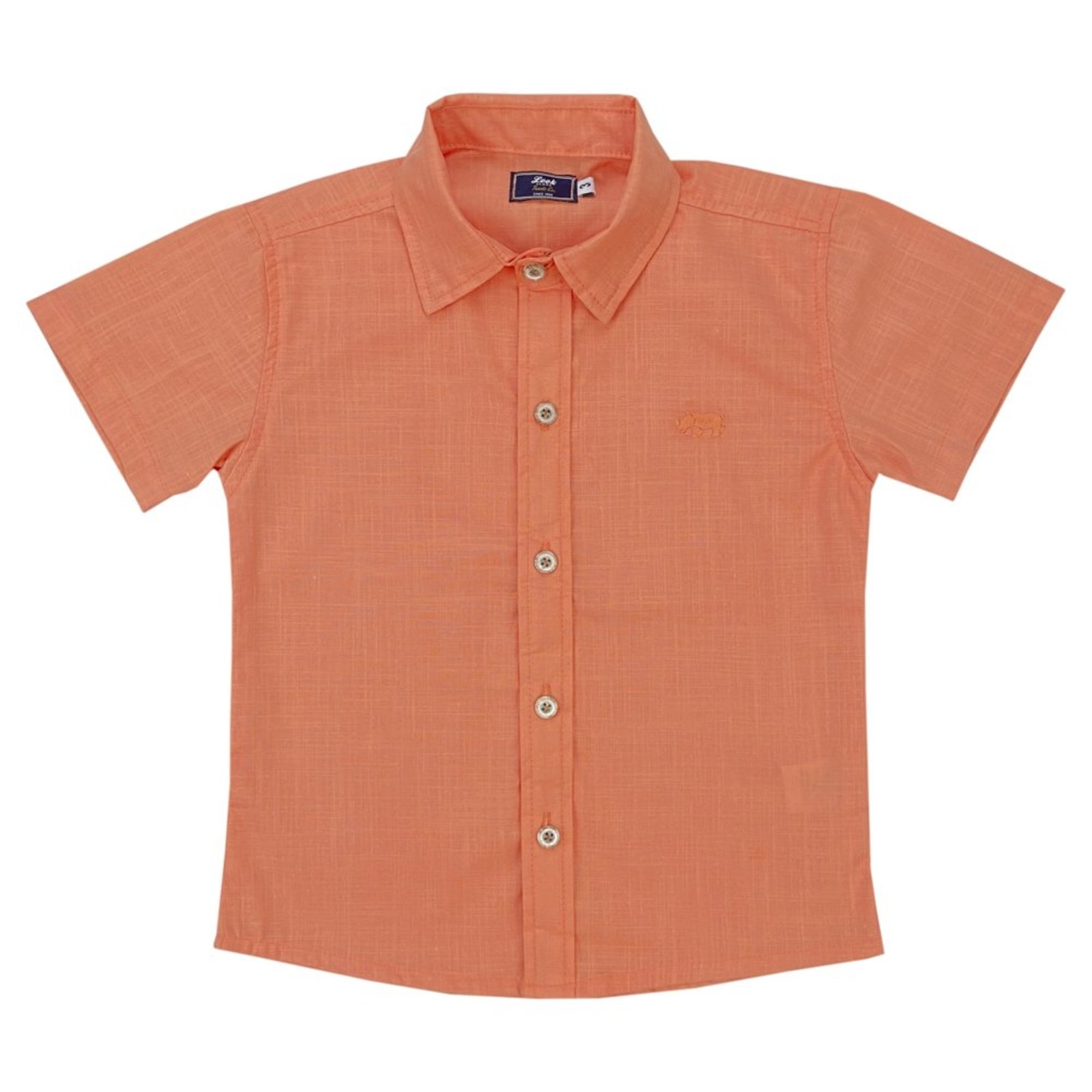 Infantil - Camisa Look Jeans Tricoline Collor