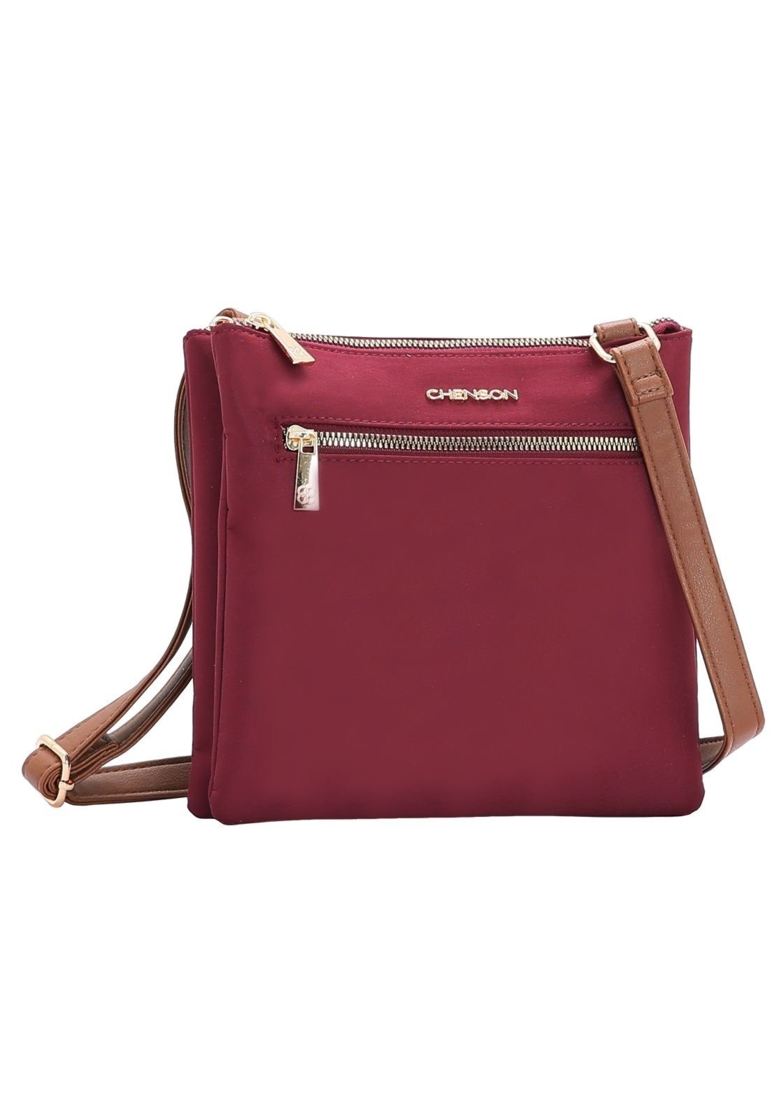 Bolsa Feminina Chenson Microfiber Vinho 3184589