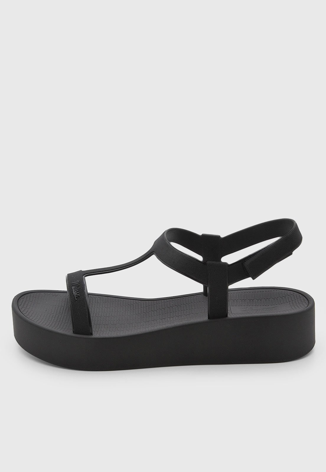 Sandália Feminina Melissa Sun Capri Platform Preta