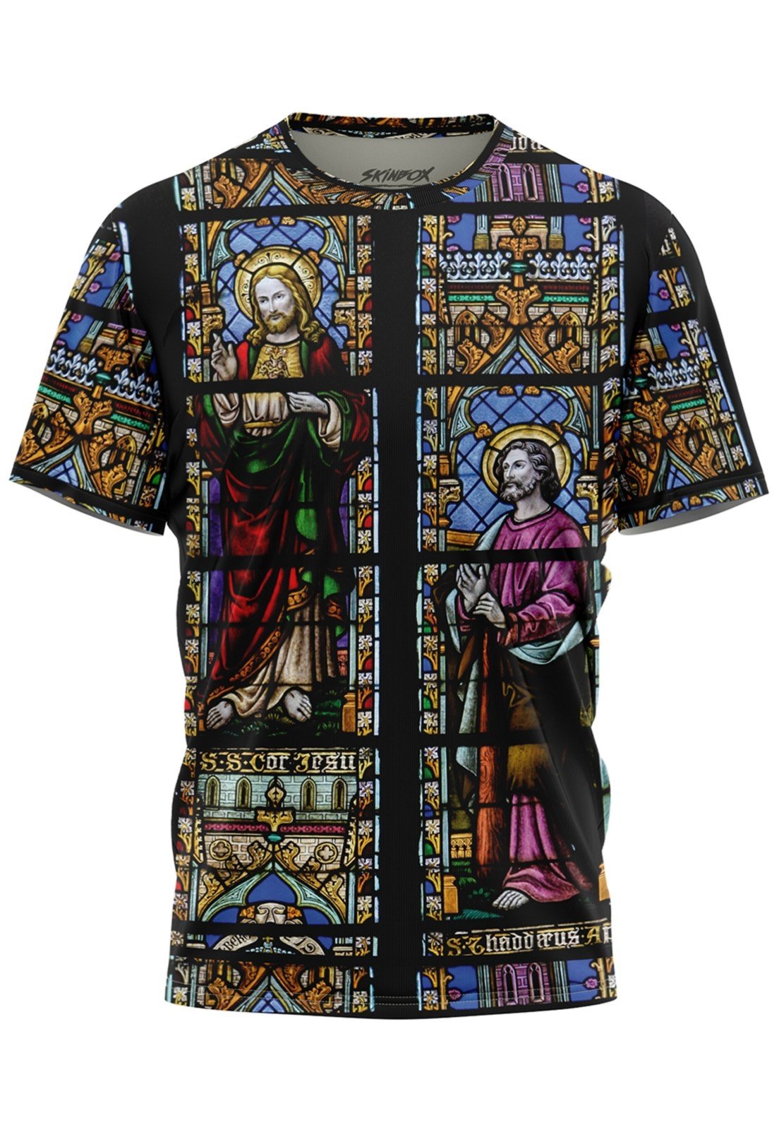 Camiseta Masculina Vitral Igreja