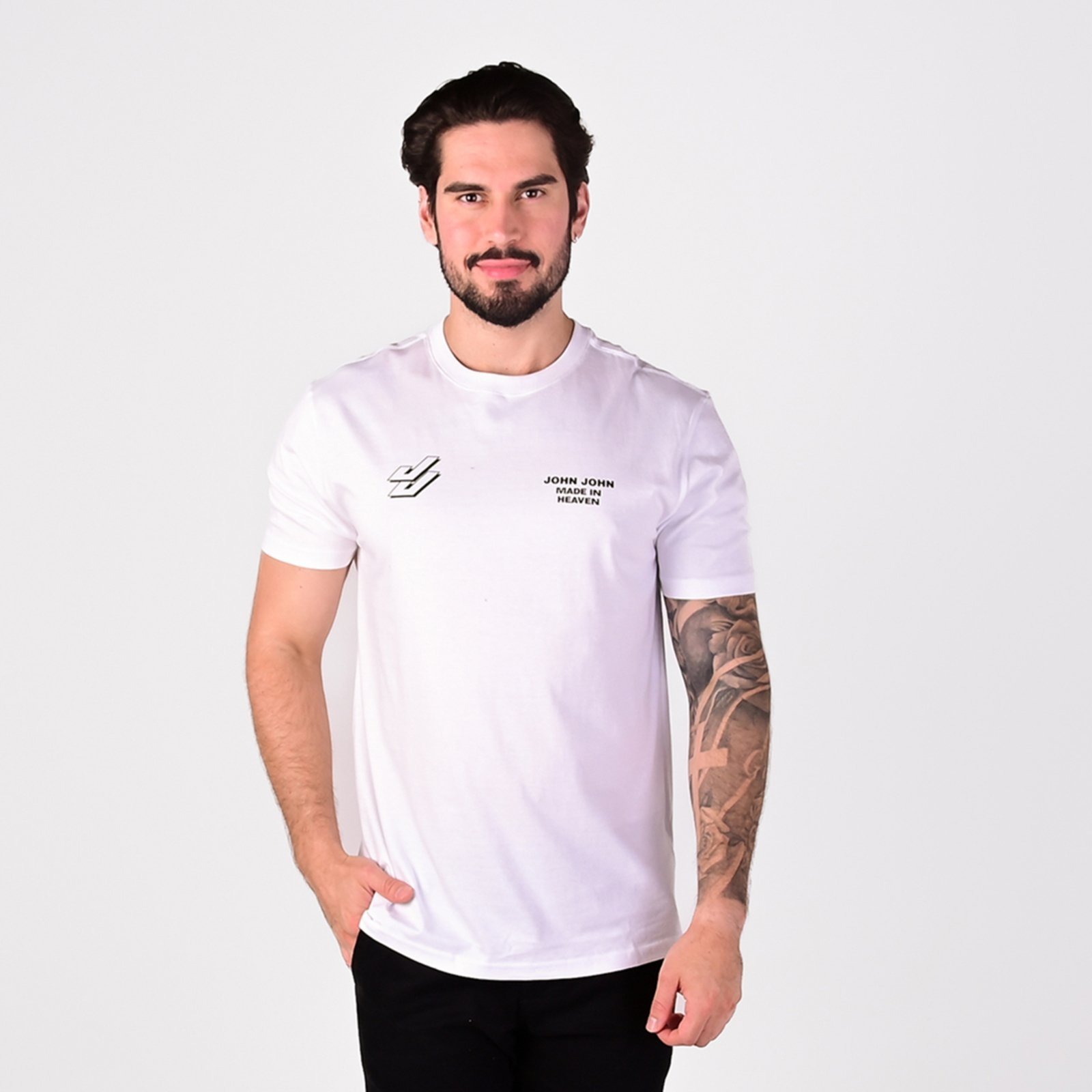Camiseta John John Best Life Branca