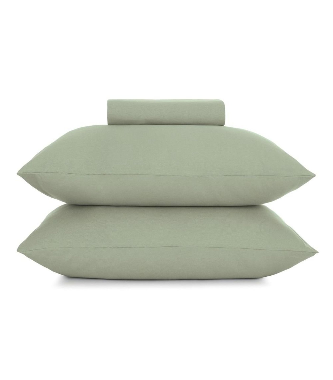 Jogo de Cama Solteiro Malha Fio Penteado Altenburg Verde
