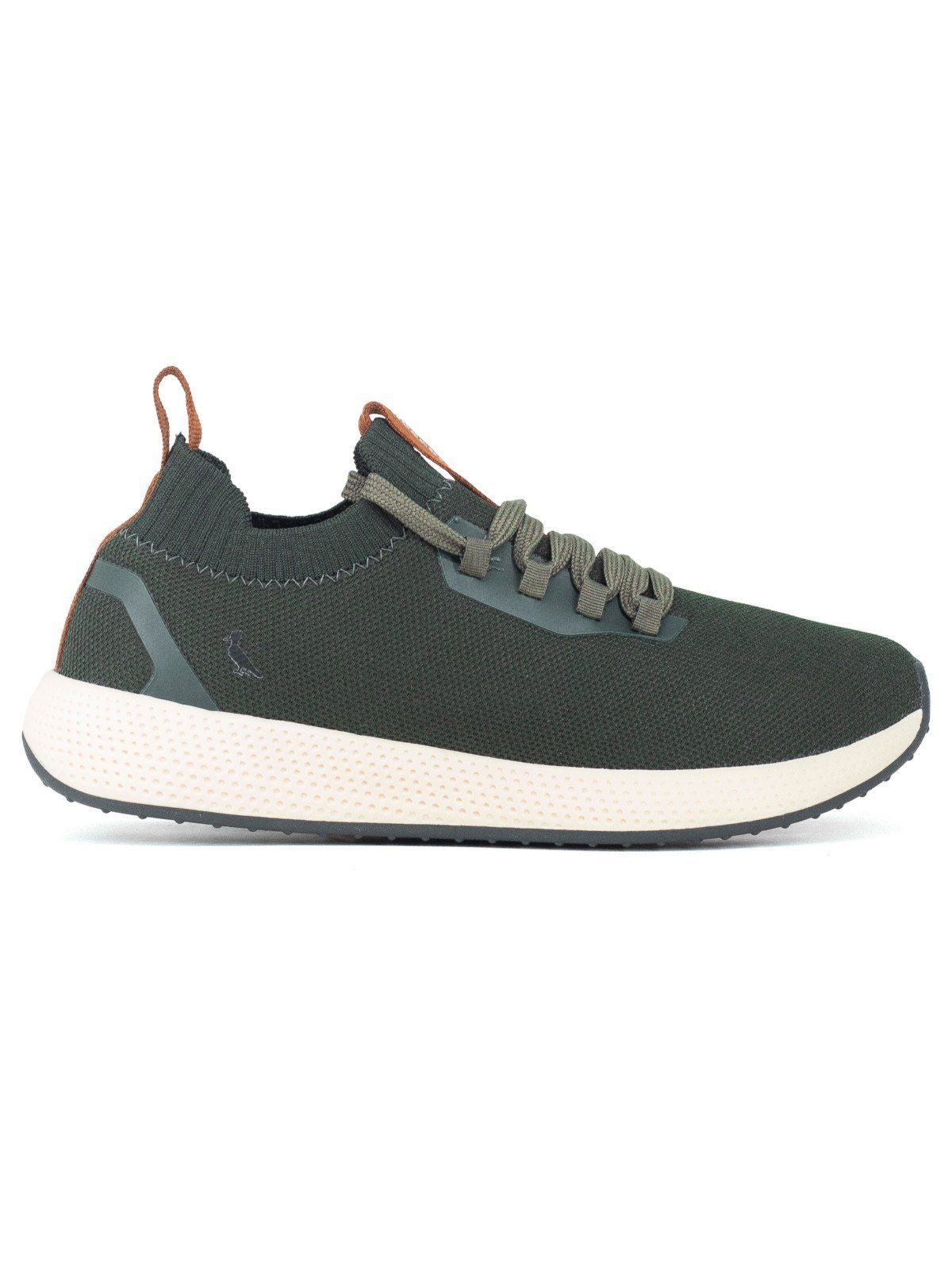Tênis Masculino Reserva RSV Go Fresh Knit Flexível Elástico Confortável Verde Militar