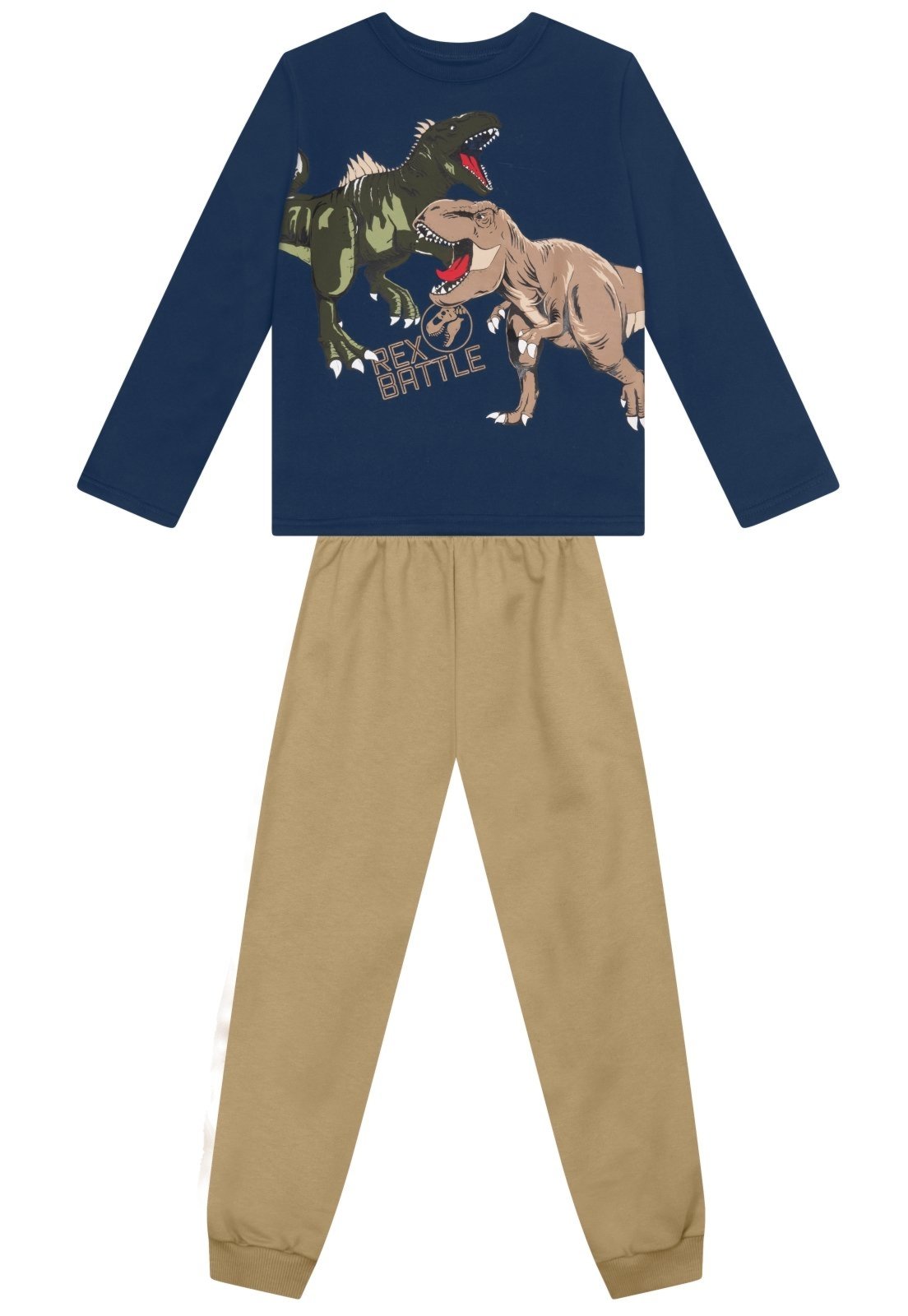 Infantil - Conjunto menino de dinossauros Brandili