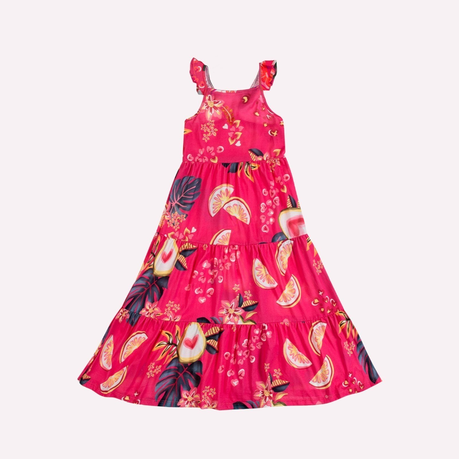 Infantil – Vestido Menina Frutas Kyly