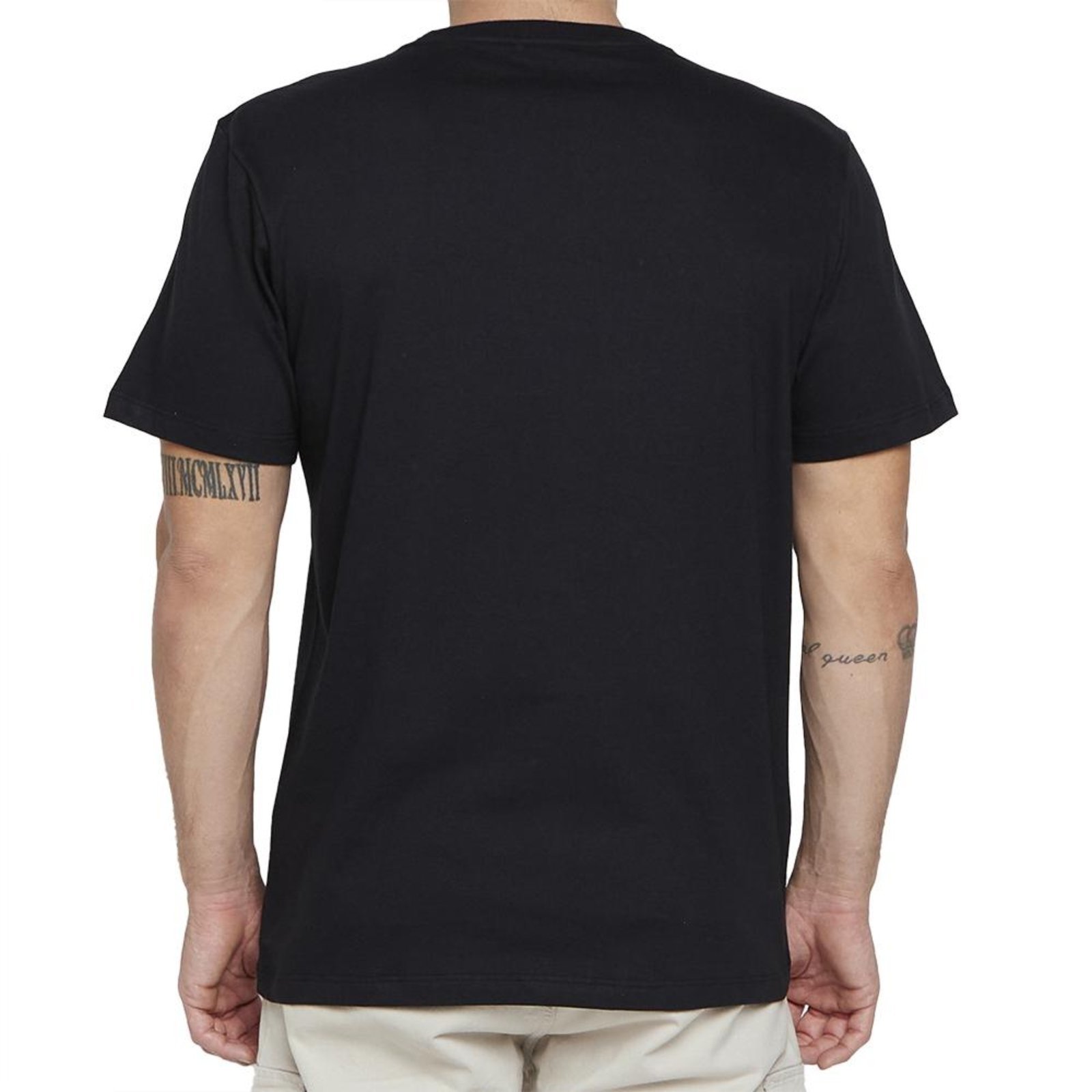 Camiseta Quiksilver Omni Font SM25 Masculina Preto