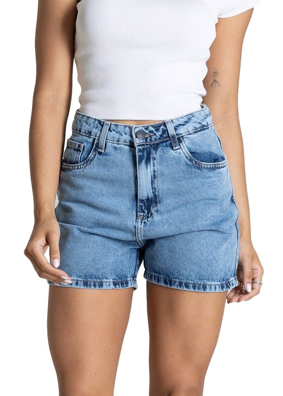 Shorts Jeans Sawary - 284428 - Azul - Sawary