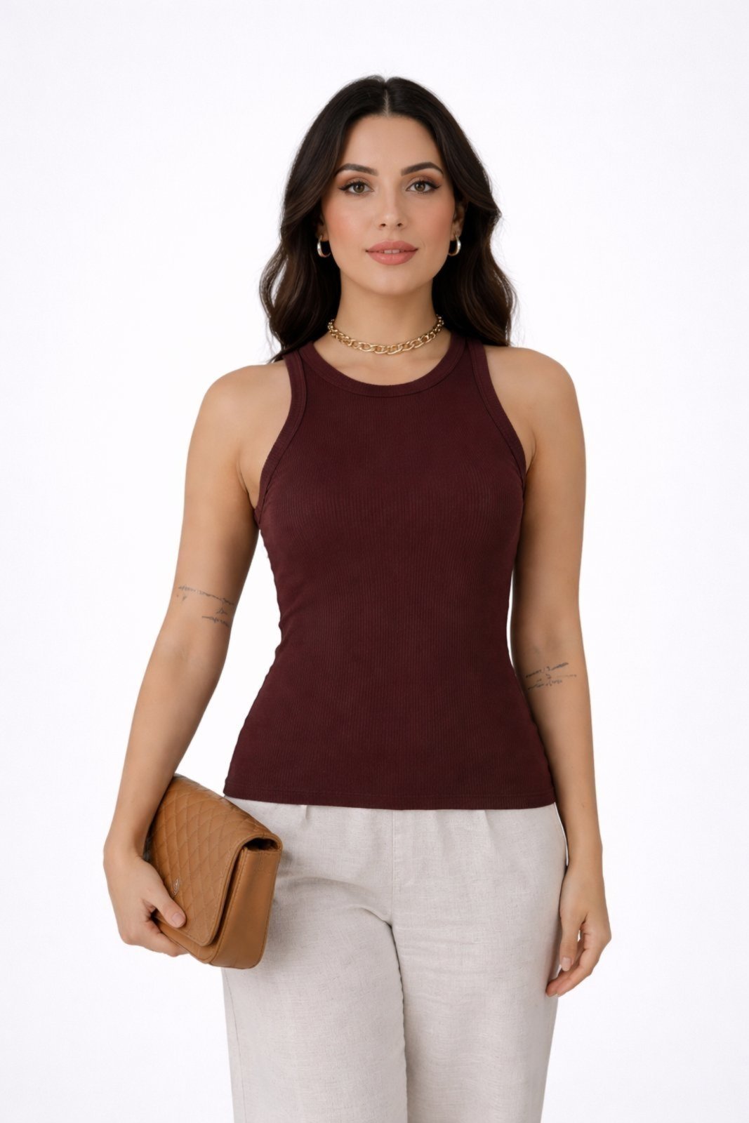 Regata D Bell Outlet Fashion Ribana Marrom