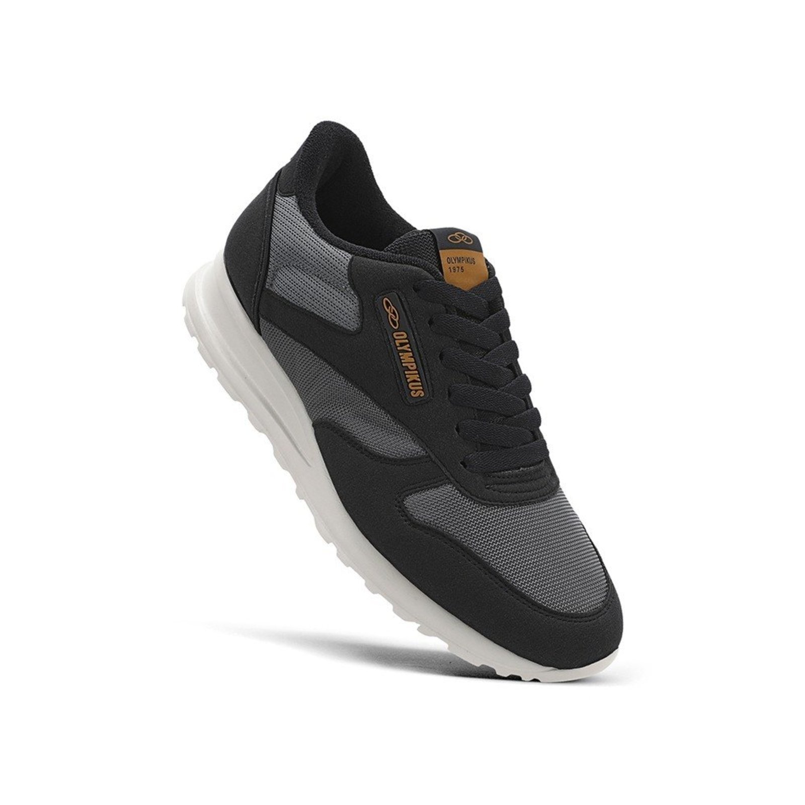 Vista 3 Tênis Olympikus Jogging 101 Se branco OLYMPIKUS branco