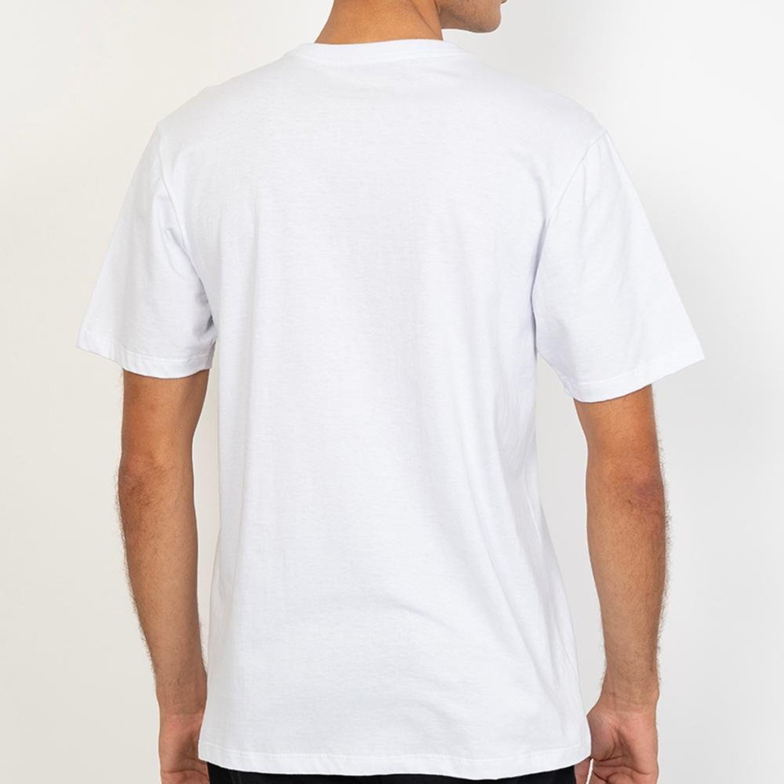 Camiseta Quiksilver Rinse SM27 Masculina Branco