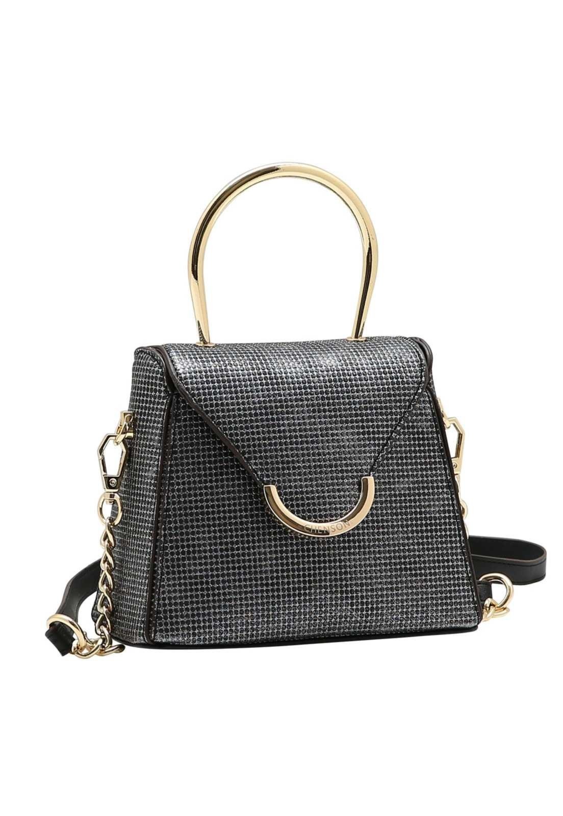 Bolsa Feminina Chenson Mão Glamour 3485831 Preto