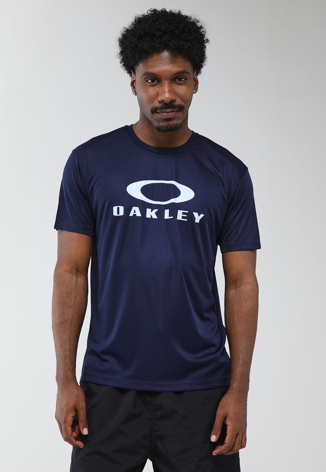 Camiseta Masculina Oakley MOD TRN LOGO SS TEE I Azul Marinho