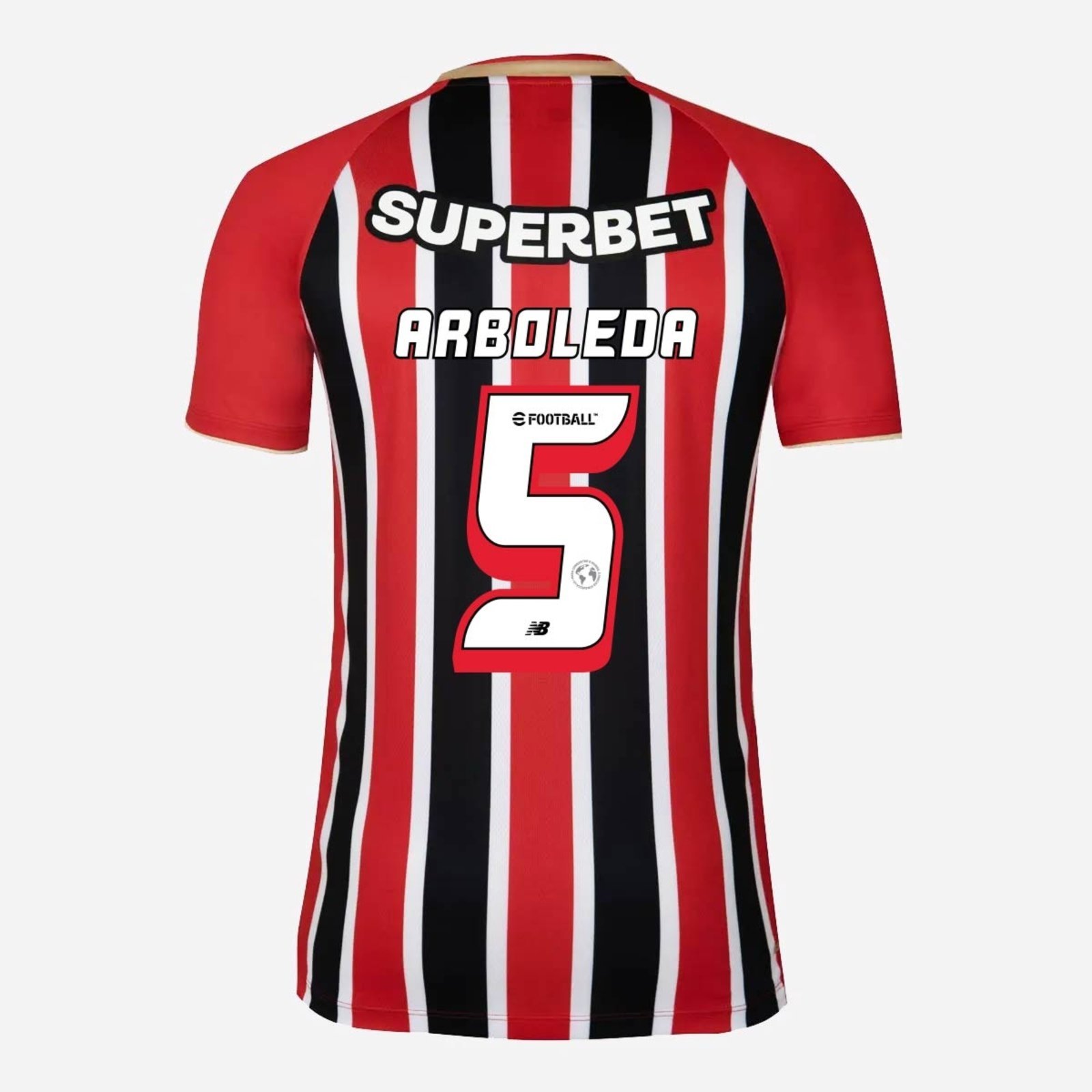 Camisa New Balance São Paulo II 2025 5 Arboleda